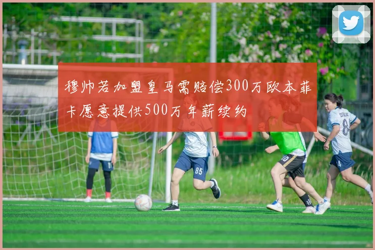 穆帅若加盟皇马需赔偿300万欧本菲卡愿意提供500万年薪续约