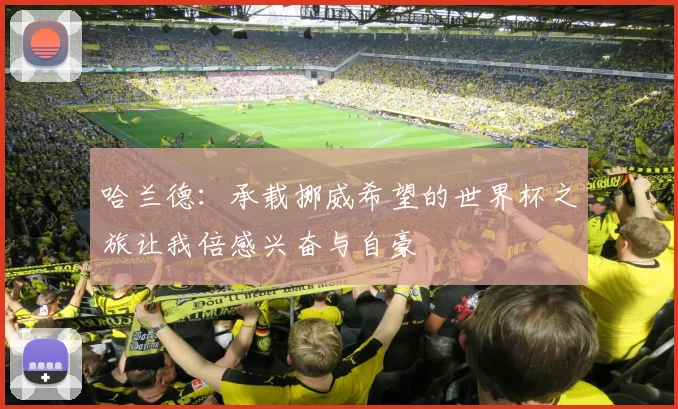 哈兰德：承载挪威希望的世界杯之旅让我倍感兴奋与自豪